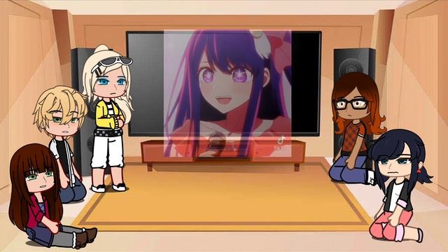 ♡Mlb react to Marinette future as ai hoshino♡ Part 1 смотреть онлайн