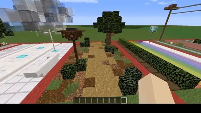 Minecraft: 10 Different Road Designs & Lots of Decorations! смотреть онлайн