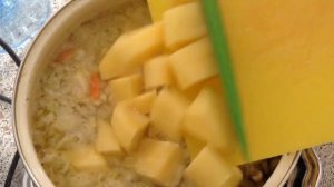 Суп из домашней курицы