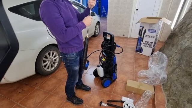 Обзор минимойки FinePower HPC0420. Честный отзыв. Распаковка, тестирование. #блогвладивосток смотреть онлайн