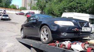 Работа на эвакуаторе))VoLvo