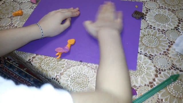 Как слепить девочку из пластилина. смотреть онлайн