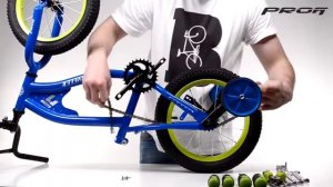 Как собрать детский двухколесный велосипед Profi Traveler