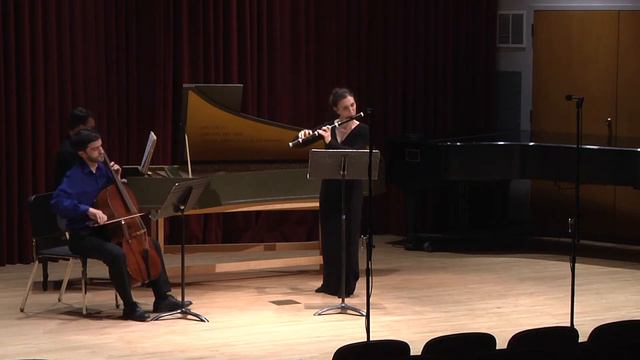 CPE Bach Sonata in E Minor for Flute & BC, Wq. 124 1/3 смотреть онлайн