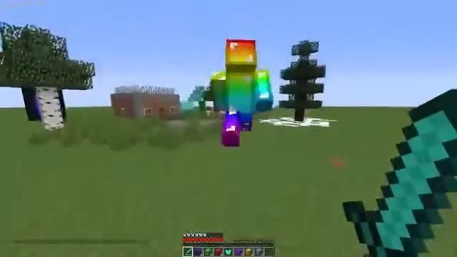 Нуб и про против цунами из радуги в майнкрафте как выжить нуб и про в minecraft