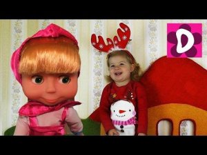 ✿ Маша и Медведь КУКЛА Говорит 100 Фраз Поет Песни Masha and The Bear Doll unboxing