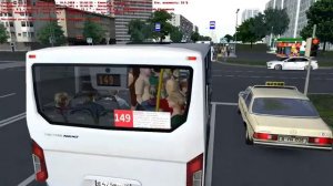 Карта : Москва сервер 2.0. маршрут : 149 паз вектор некст (tuning) #omsi2 #russia #biyask