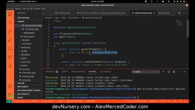 AM Coder - Me Refreshing Myself in Laravel смотреть онлайн