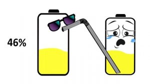 Low Battery Drinking Lemonades | Battery lowing 100 to 0