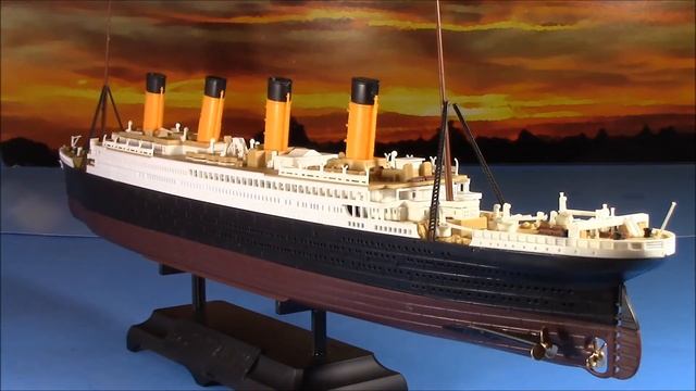 ACADEMY RMS TITANIC 1/700 MCP смотреть онлайн