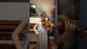 Катерина Загребельная .экзамен, класс скрипка