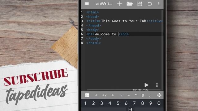 Paano Gumawa ng HTML gamit ang Mobile Phone? [TAGALOG]