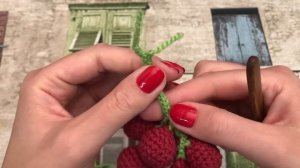 ? МК: ВИНОГРАД КРЮЧКОМ. РАЗВИВАЮЩИЕ ИГРУШКИ КРЮЧКОМ. DIY: CROCHET FOOD