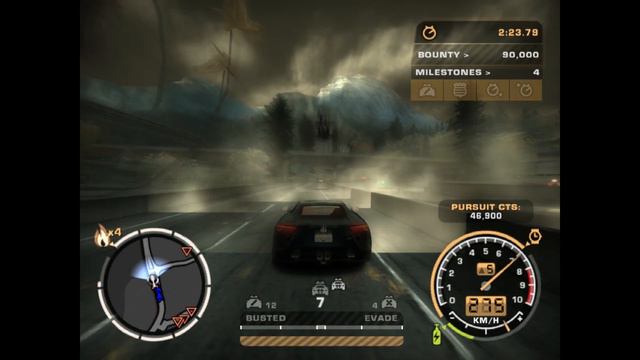 Excessive Speeding - Bounty Pursuit NFS Most Wanted gameplay смотреть онлайн