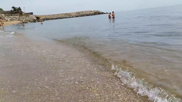 Центральный пляж Каспийска, июль 2021 | туризм в Дагестане смотреть онлайн