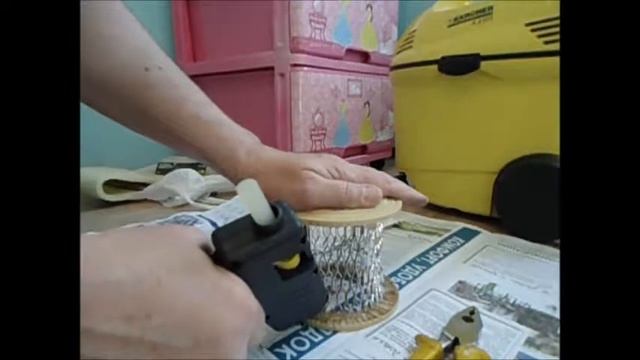 Делаем временный фильтр для пылесоса Кёрхер А2101 смотреть онлайн