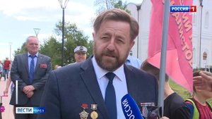 Сегодня в Мценске открыли памятник участникам локальных войн и вооруженных конфликтов