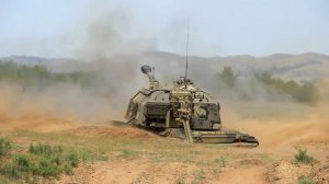 Тренировка разведударной группы ВВО по управлению огнем в рамках проверки боеготовности