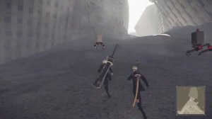 NieR:Automata 2022 Big Action Challenges, getting far in nier A