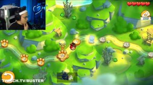 БУСТЕР ИГРАЕТ В ЭНГРИ БЁРДС 2/BUSTER