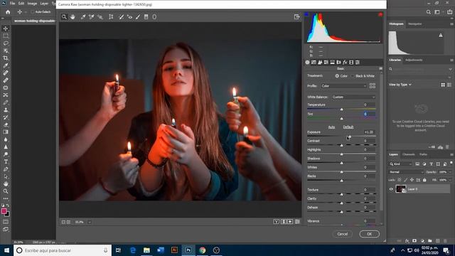 Usar Cámara Raw como filtro en Photoshop смотреть онлайн