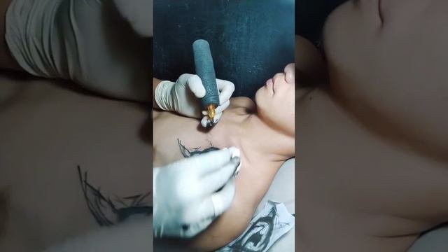 Wolf Tattoo , Artist By Warren Saguinsin