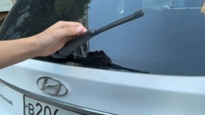 Замена заднего дворника на Hyundai Santa-Fe\ХЭнде Санта-Фе TM 2018+