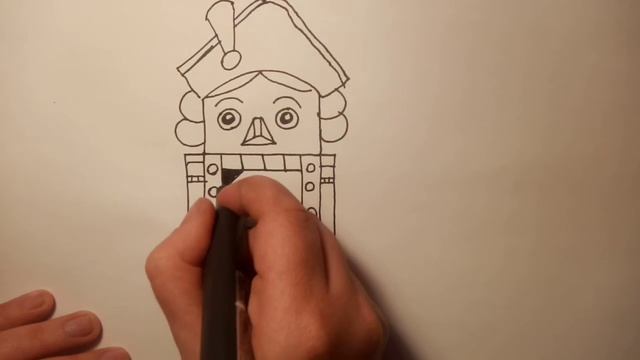Как нарисовать щелкунчика смотреть онлайн