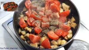 Паста с Баклажанами Рецепт. Рецепт из Баклажанов. Рецепты для Ужина..