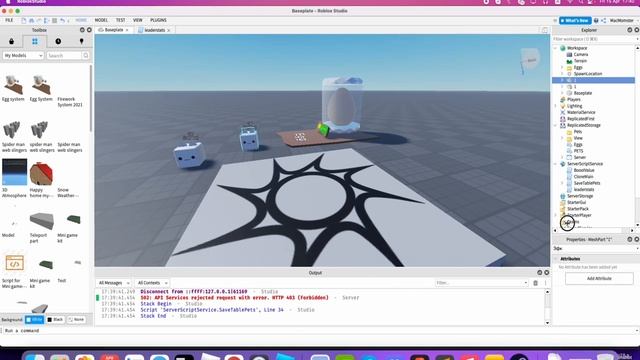 ROBLOX STUDIO | Как создать яйцо и случайного питомца смотреть онлайн