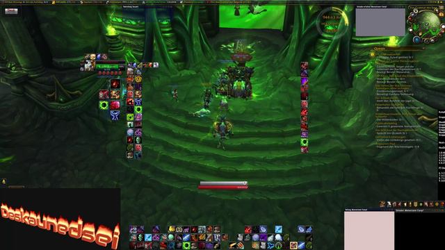 WoW Legion Blood Death Knight and More Have Fun :) смотреть онлайн