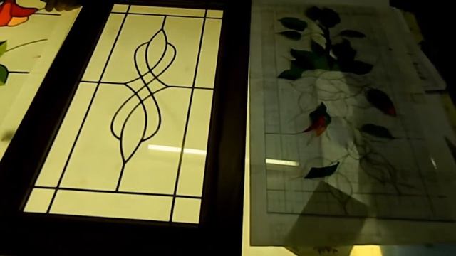 Изготовление пленочных витражей. смотреть онлайн