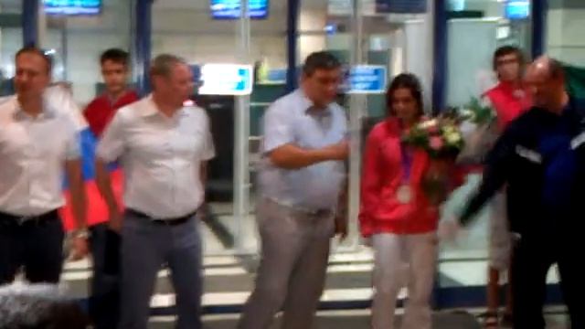 Встреча Камиллы Гафурзяновой с Олимпиады-2012 смотреть онлайн