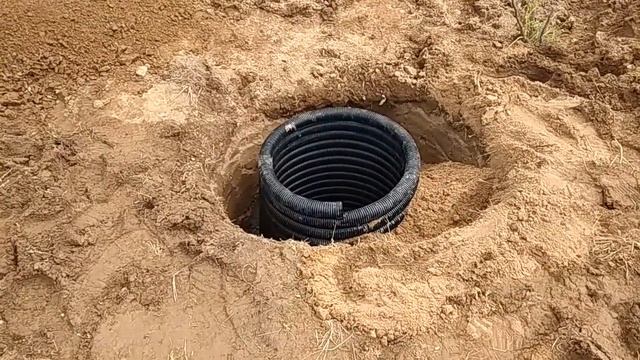 Монтаж дренажного колодца. смотреть онлайн