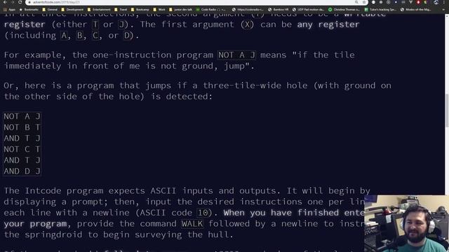 Day 21: Python - Advent of Code 2019