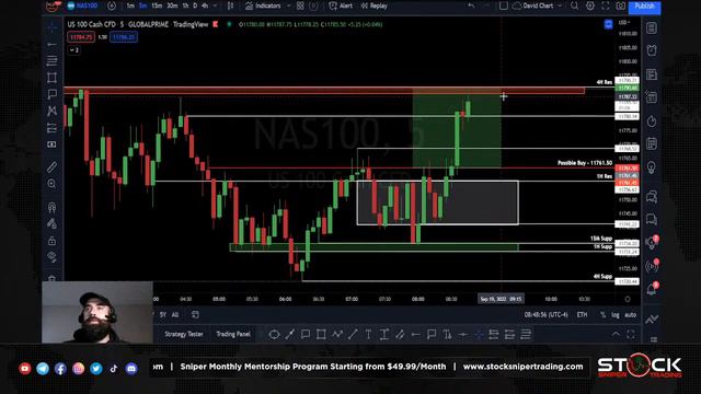Live Monday Scalping Education & Trading - September 19th - New York Session - 5 Minute Scalping смотреть онлайн