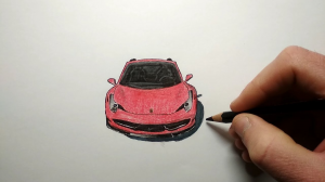 Как нарисовать Феррари