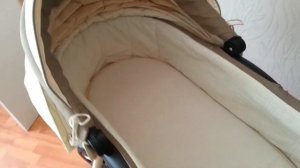 Коляска Адамекс Галактик 2 в 1 бежевая