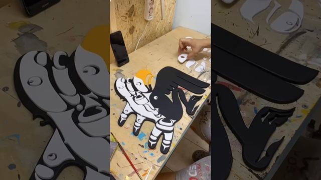 Сборка постера на "Таймлапс"  #shorts смотреть онлайн