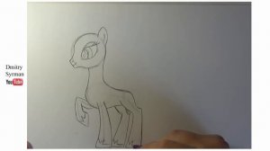 How to draw princess Rapunzel my little pony, Как нарисовать пони, как рисовать пони