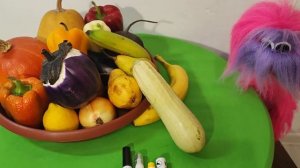 Поделки из овощей и фруктов за пол часа своими руками. Праздник урожая. Праздник осени.