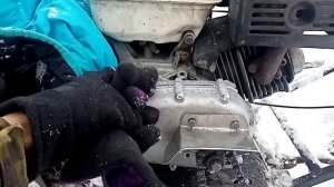 Починил мотособаку. 3 движок за год!!!