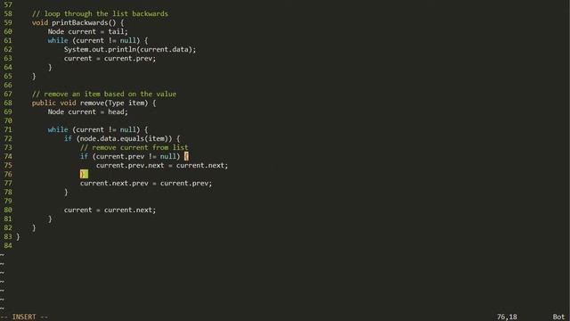 Doubly Linked Lists Continued смотреть онлайн