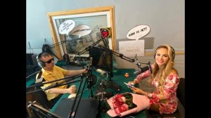 Анна Калашникова в программе Виктора Тартанова Звездная гостиная на радио ВОС