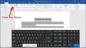 How to Change Font to Times New Roman, 12 point in Word