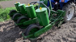 130507 Сев кукурузы сеялка СПЧ4