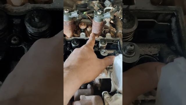 Ford ecosport injector removed