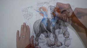 Храбрая сердцем раскраска Мерида . Часть 3 . Magic TV .