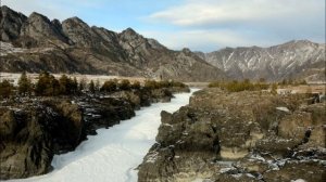 Горный Алтай, Чемальский район в декабре 2021г.