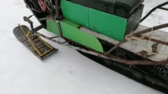 Самодельный снегоход